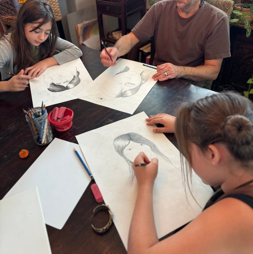 Homeschool Art Essentials: Ages 9-12 | Wednesdays 10:30 - 11:45 AM Sanctuary Arts & Crafts